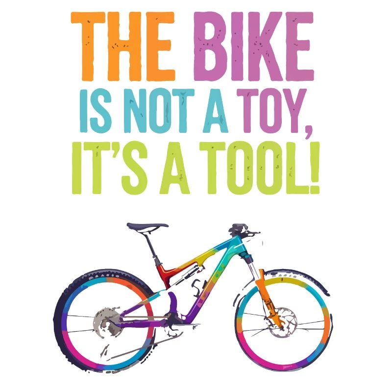 Conception de citation de vélo vibrante