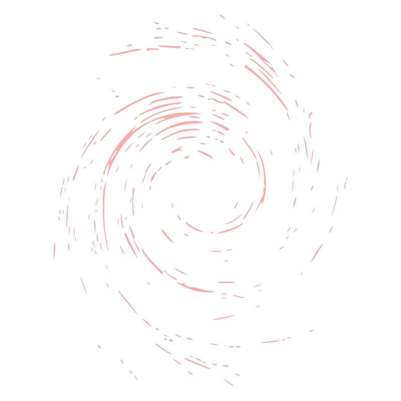 Abstract Gyro / Line / Red / Pattern