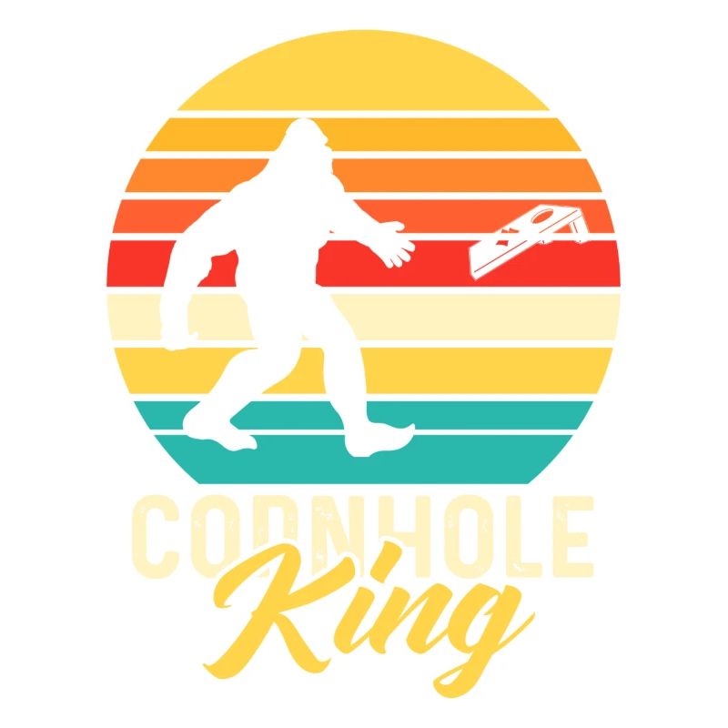 Cornhole King Sasquatch sacs à lancer Jeu