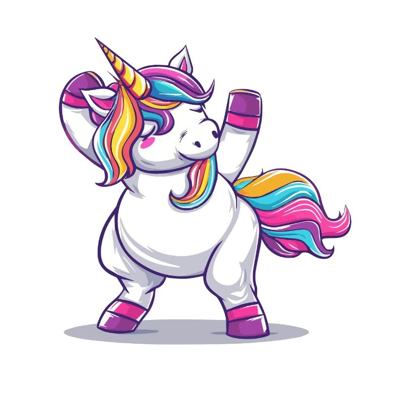 Rainbow Magic Unicorn Pose