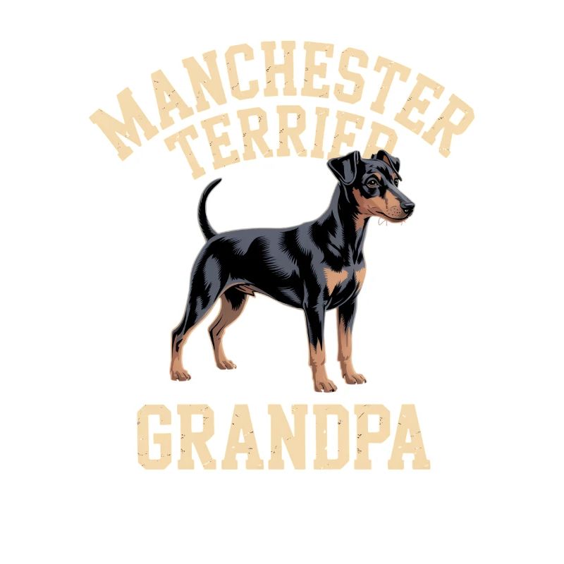 Manchester Terrier Opa Geschenk