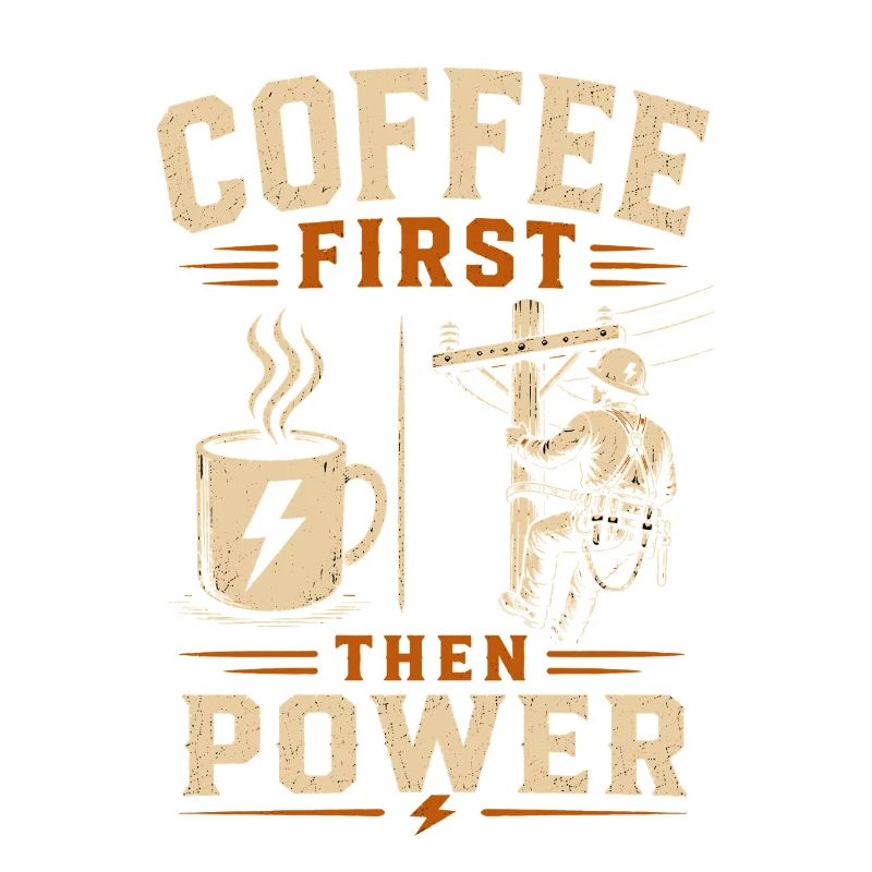 Stromleitung Kaffee Elektriker Technik