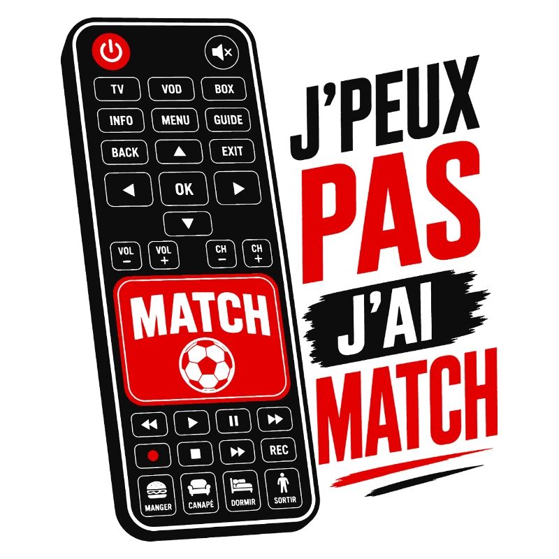 J'Peux Pas J'Ai Match Télécommande Coupe Du Monde