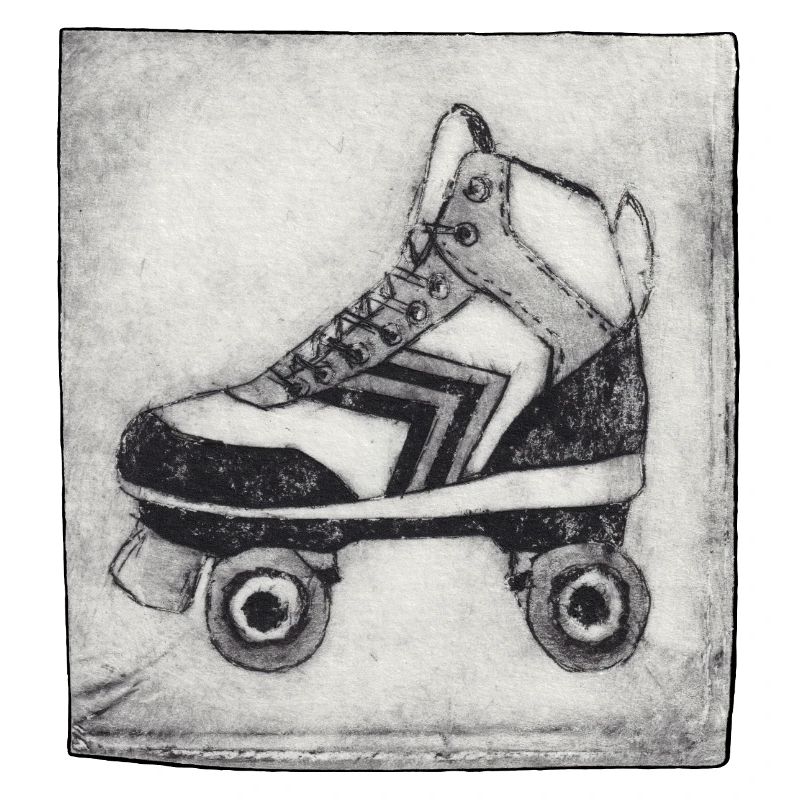 Roller Roller Retro - Sculpté à la main imprimable