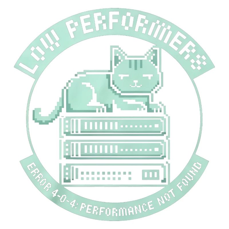Low Performers Katze Server Pixel Art