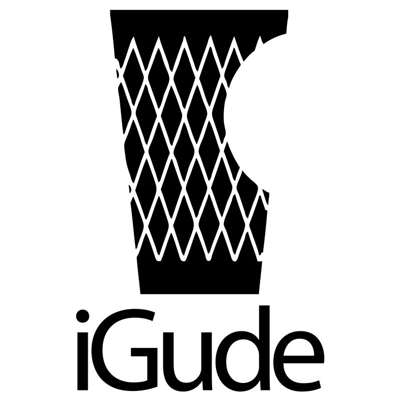 iGude - Geripptes schwarz