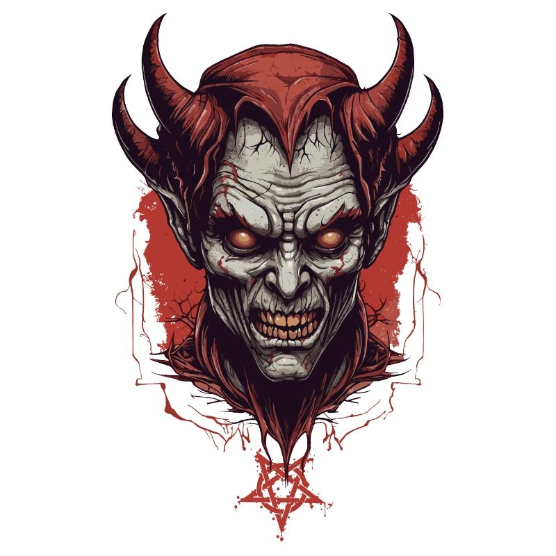 Diable démon de l'enfer