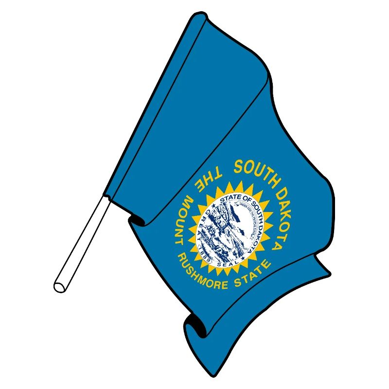 Drapeau du Dakota du Sud