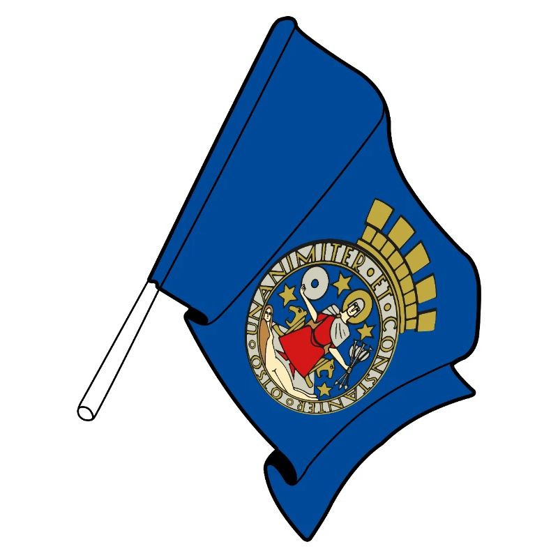 Drapeau de la province d’Oslo