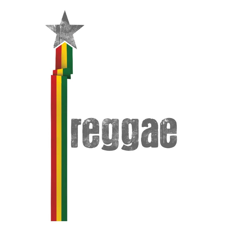 Conception de logo Reggae Star Rasta