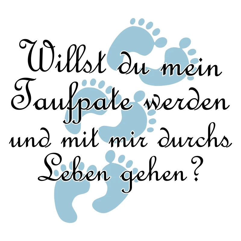 Taufpate Pate Gedi Farbe frei wählbar Geschenk