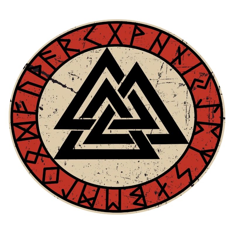 Noeuds Vikings Valknut Wotan thor odin loki