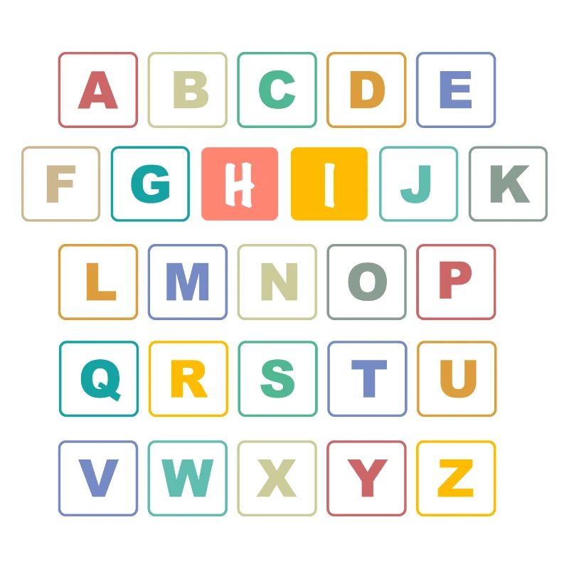 ABC Button HI - Kindergarten Preschool