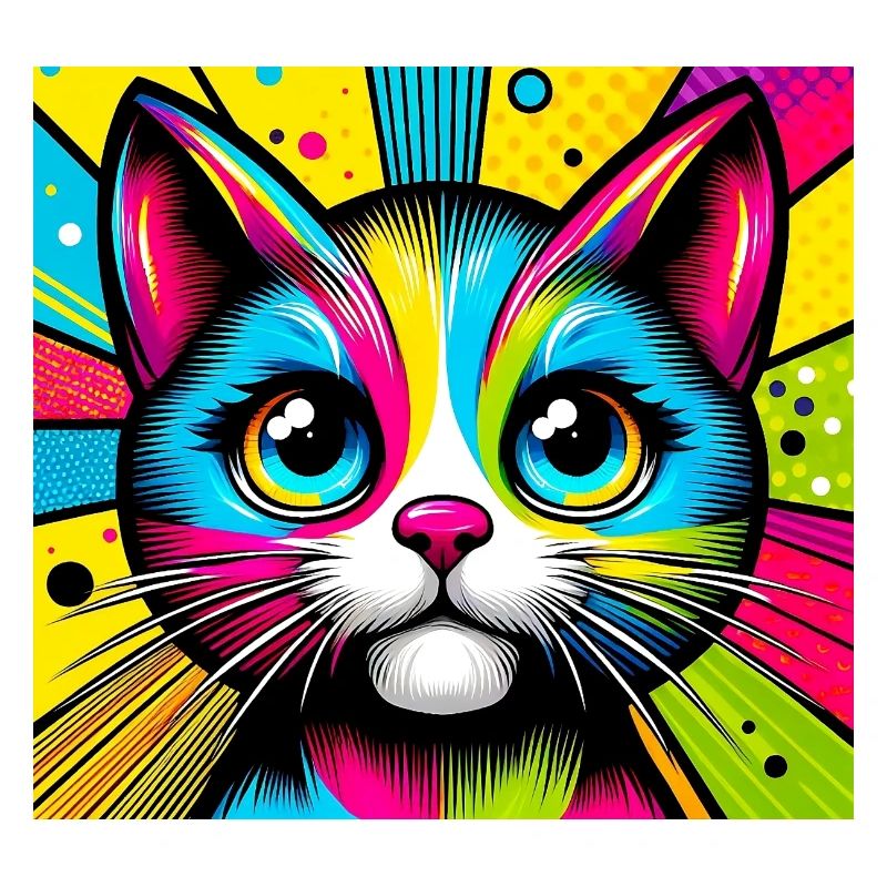 Chat Pop Art
