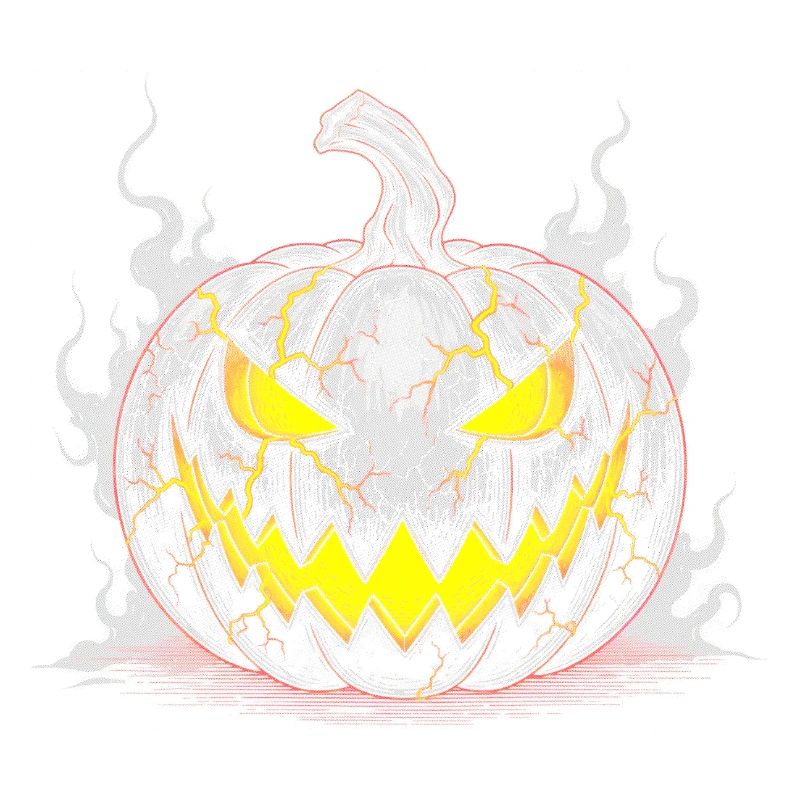 Evil Lightning Pumpkin