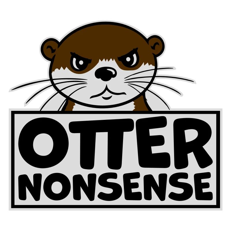 N’importe quoi de loutre, jeu de mots drôle, expression d’amour de la loutre