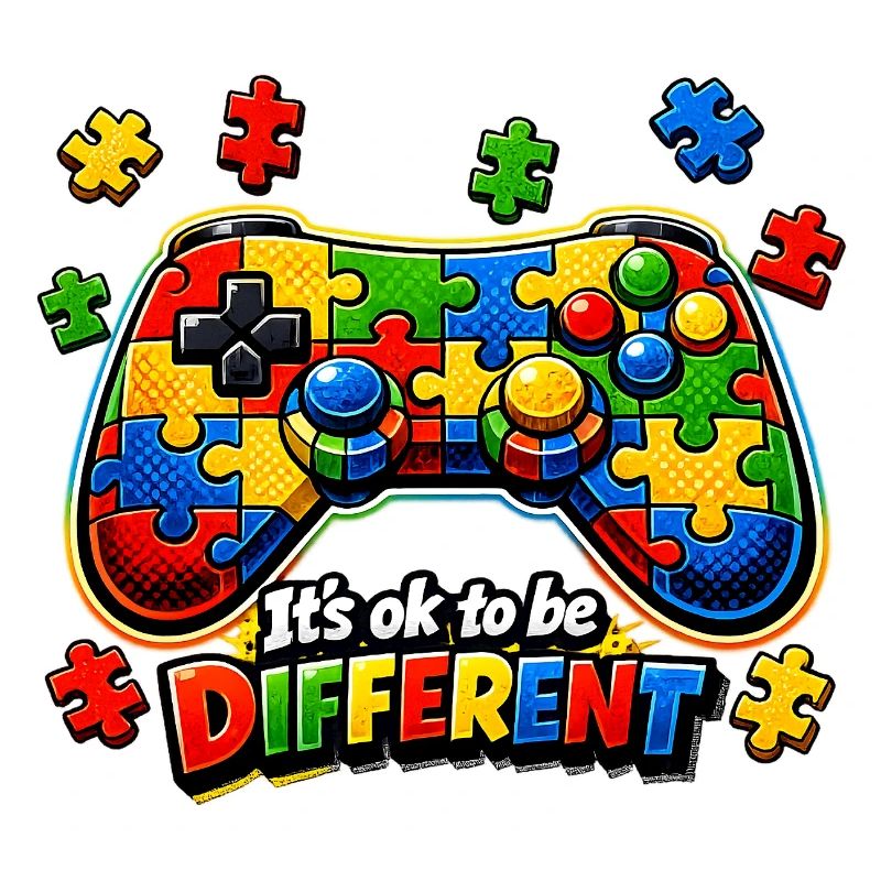 Autism Gamer Video Game Controller