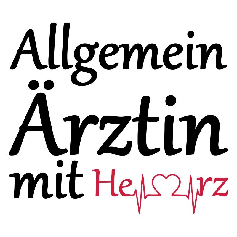 Allgemeinärztin mit Herz Geschenk