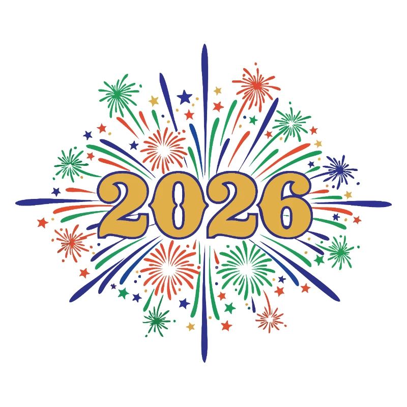 2026 Fireworks Celebration Design