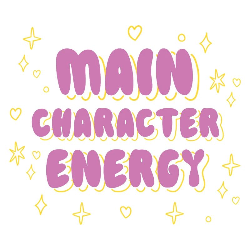 Main Character Energy Tee