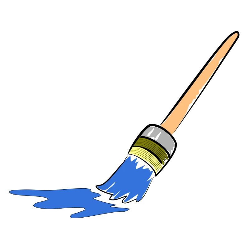 Abstract brush art for creative minds