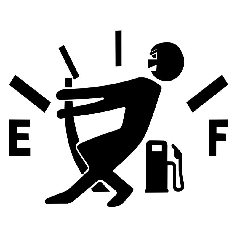 Fuel gauge Empty