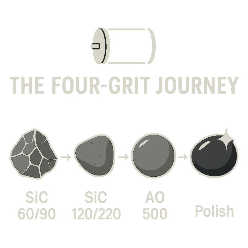 The four-step grinding process