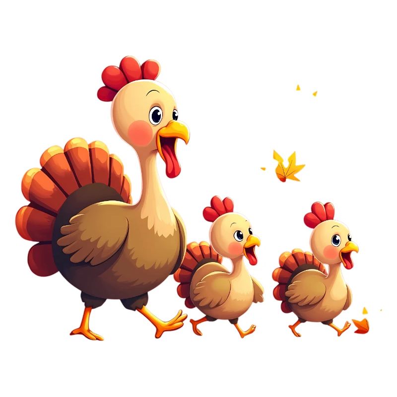 Bébé dinde de Thanksgiving