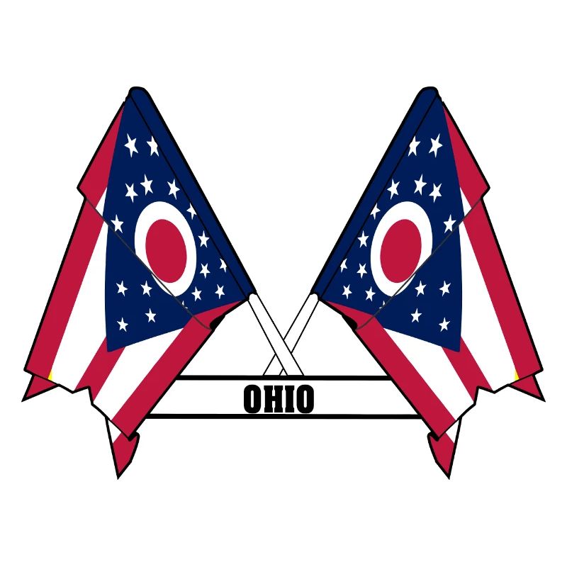 wee flags text OHIO