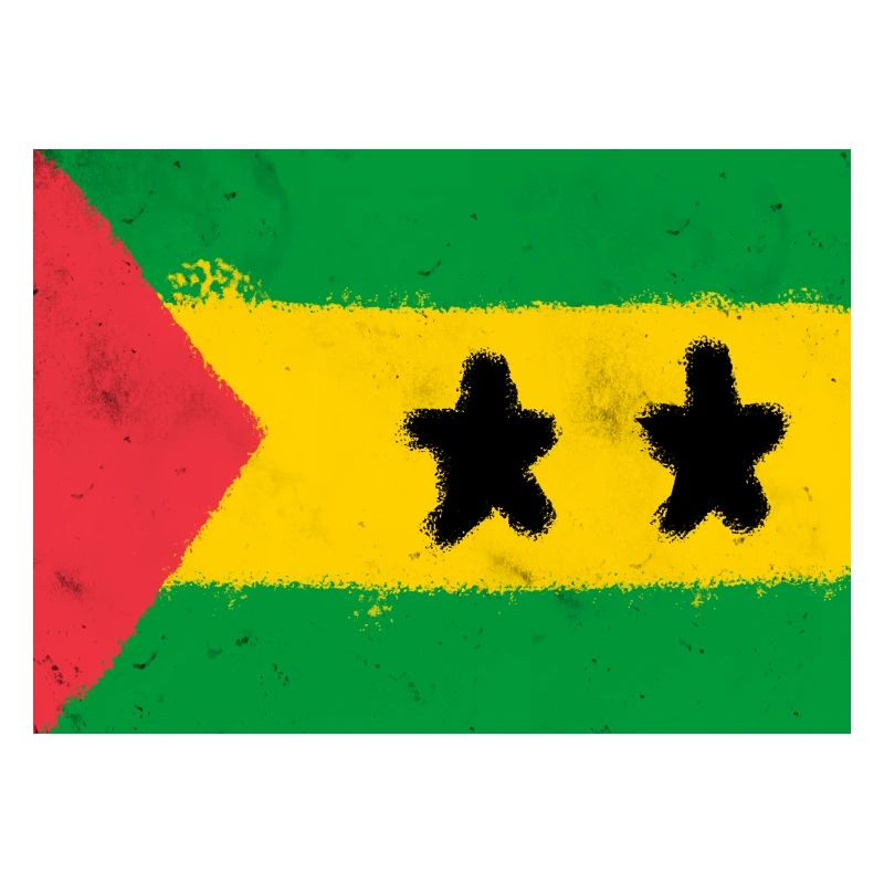 Drapeau de São Tomé-et-Príncipe