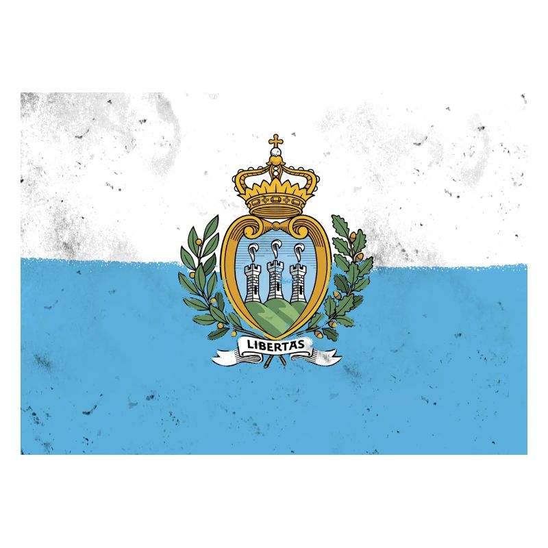 Drapeau de Saint-Marin