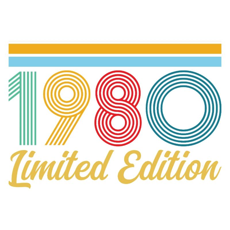 1980er Geburtstag geboren in 1980 Vintage-Retro-Geschenk