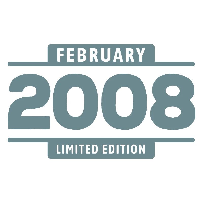 Édition limitée cadeau d’anniversaire de février 2008