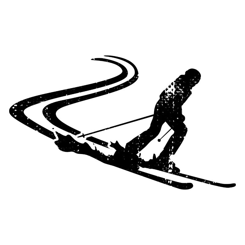 Skier Drawing