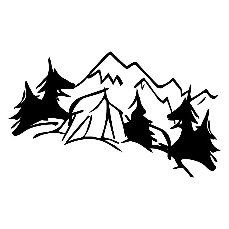 Tent Dream Nature - Design Colour Editable