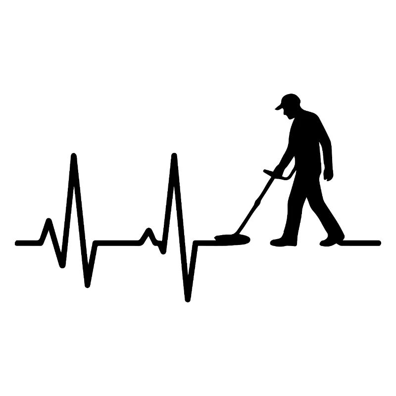 Herzschlag-oder-Metall-Detektions-Enthusiast