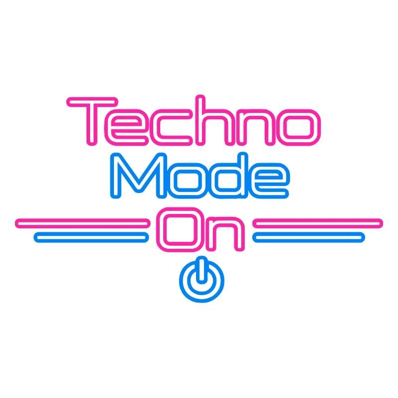 Techno Mode Neon On