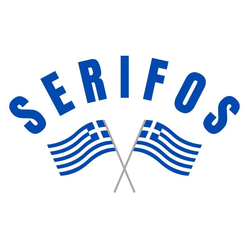 Serifos Griechische Flaggen