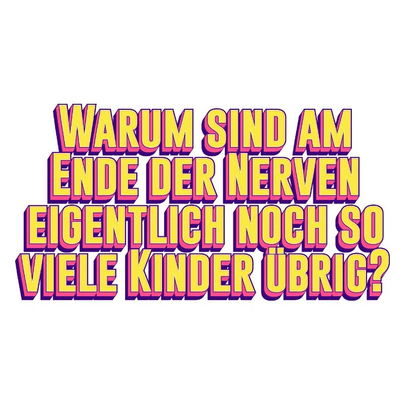 Warum sind am Ende der Nerven eigentlich noch...