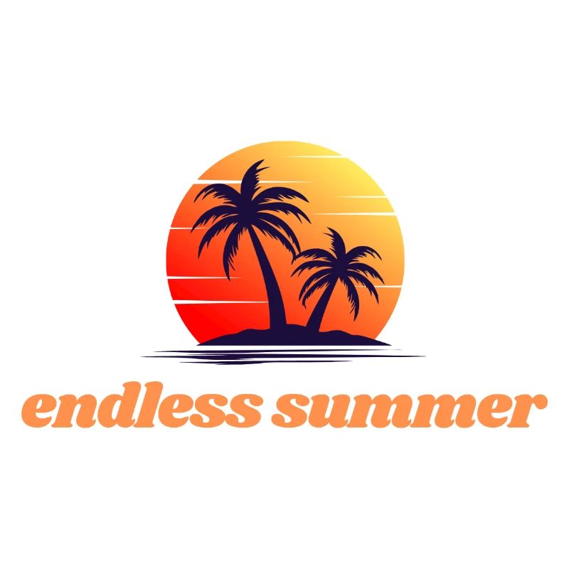 Endless Summer – Sunset & Palm Trees