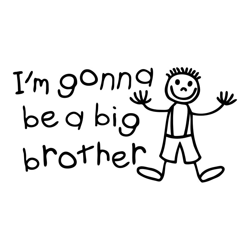 Ich werde ein großer Bruder sein