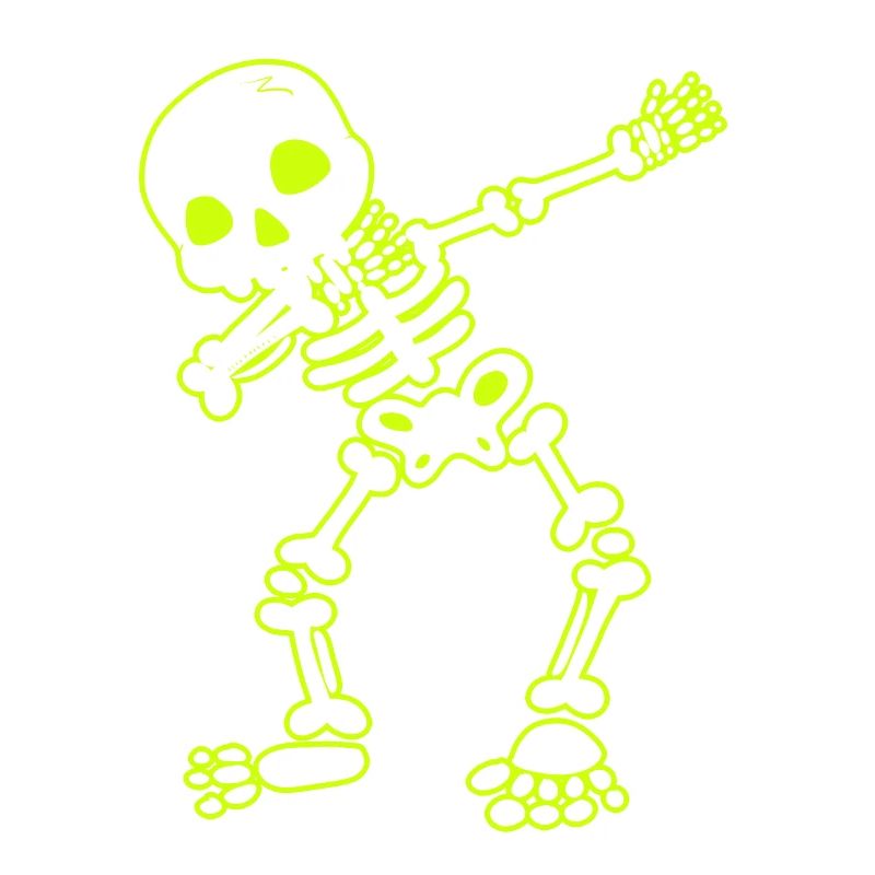 Halloween Dab Dance Skelett I Dabbender Geist