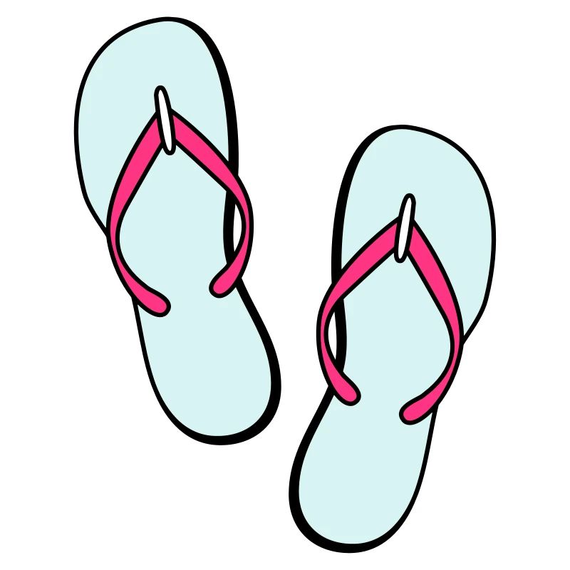 flip flops sommer beach strand party