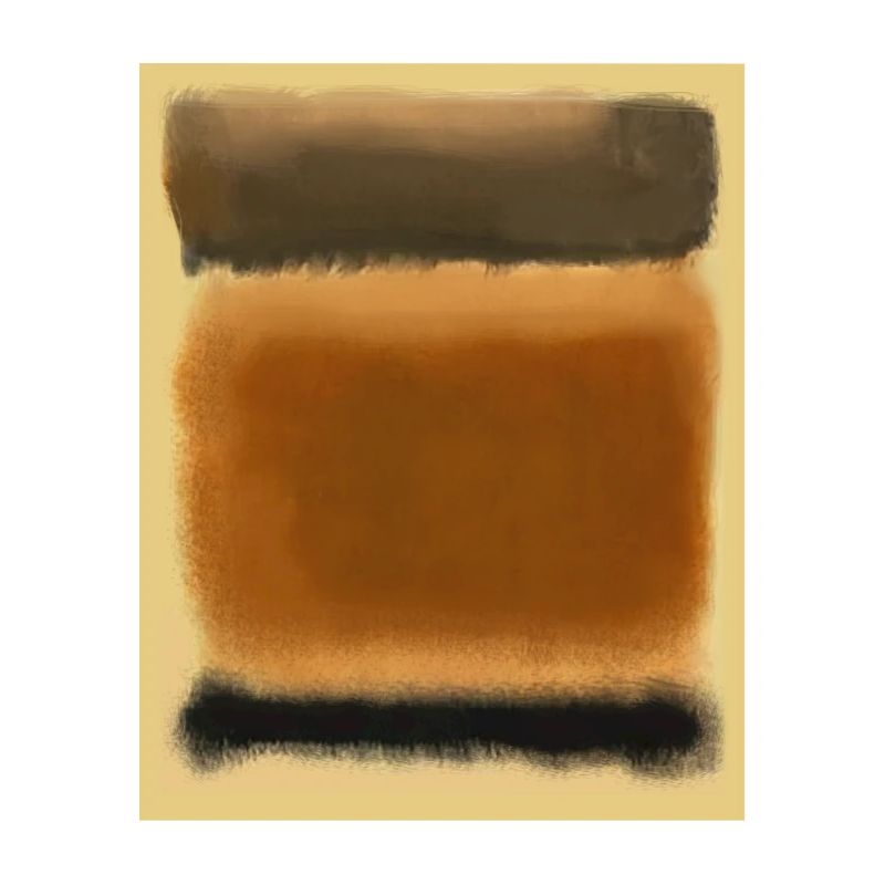 Rothko-Kunst im digitalen Stil