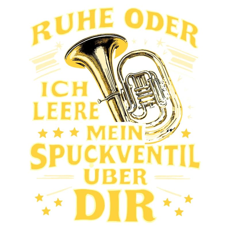 Tuba - Ruhe oder ich leere Spuckventil - Tubist