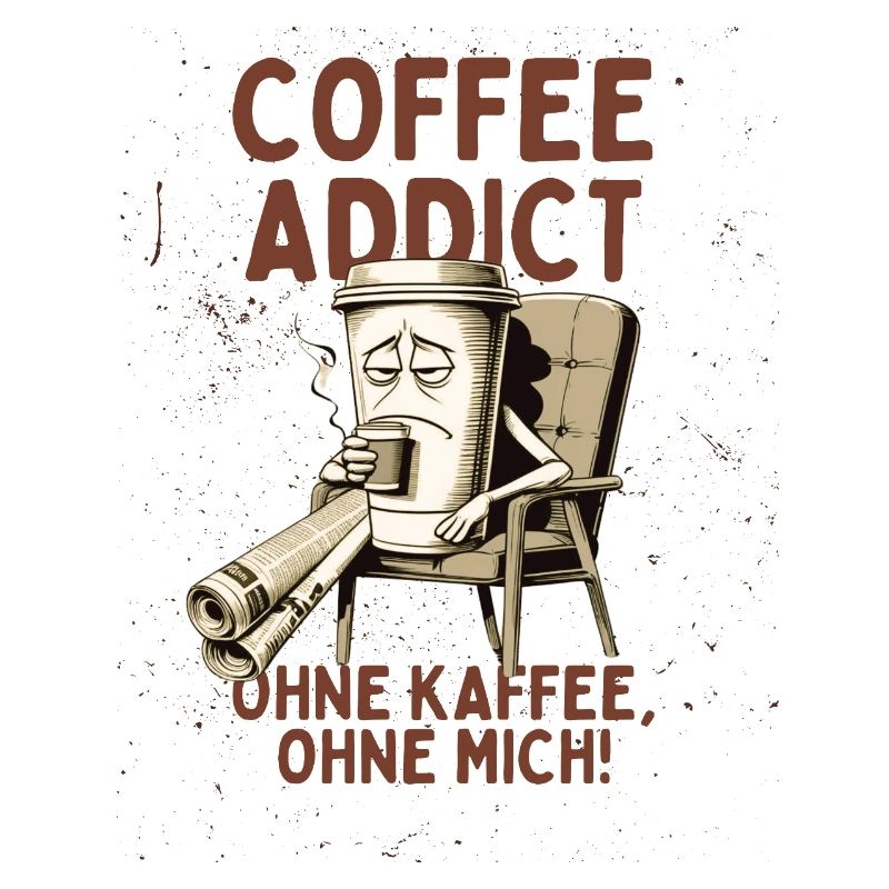 Coffee Addict – Without Coffee Without Me