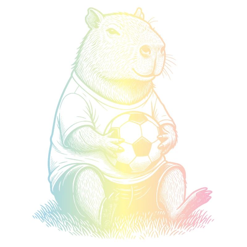 Fußball Capybara