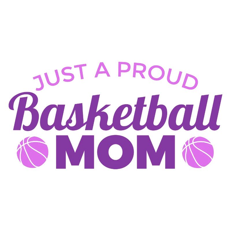 Stolze Basketball Mutter