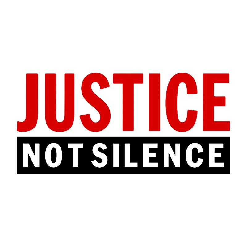 Justice Not Silence Gerechtigkeit Statement