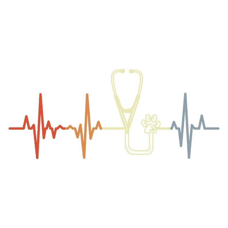 Vintage Stethoscope Pulse Rate